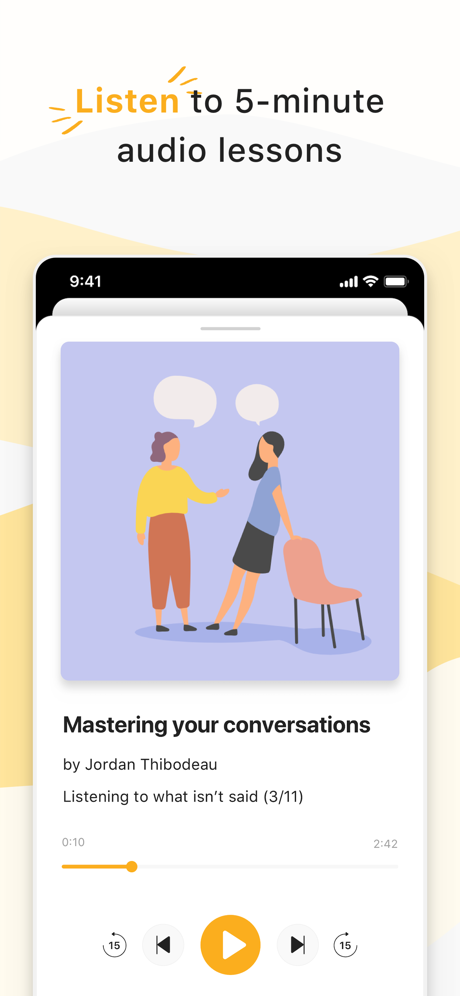 Listenable iOS screenshot 2